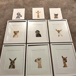 Little Darlings Animal Print Shop prints